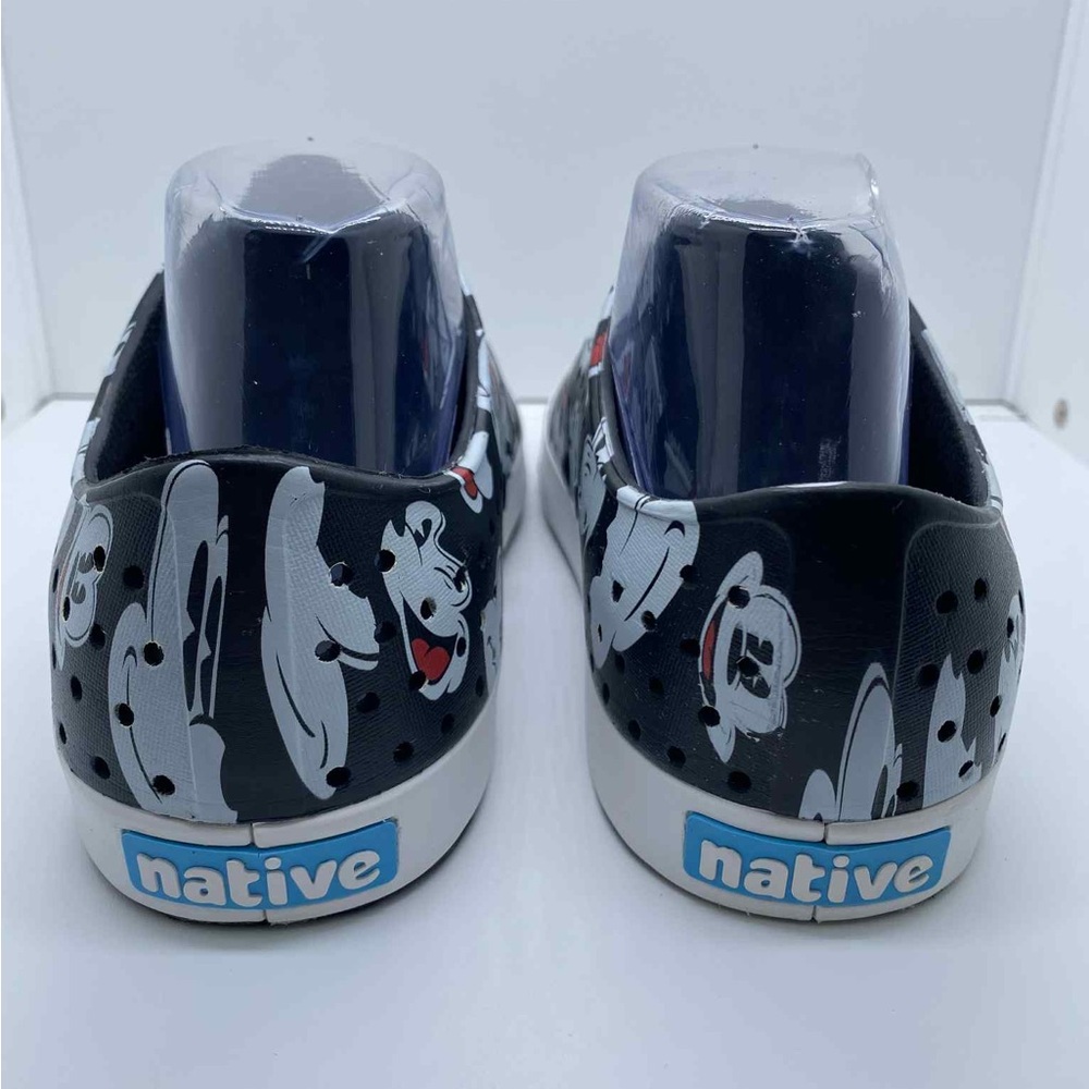 Native x Disney Mickey Mouse Shoes Black Unisex Women’s Size 9, Men’s Size 7 - Picture 7 of 10